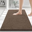 Smiry Bathroom Rugs 24X16, Luxury Chenille Extra Soft Absorbent Bath Mat