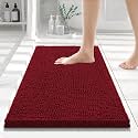Smiry Bathroom Rugs 24X16, Luxury Chenille Extra Soft Absorbent Bath Mat