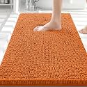 Smiry Bathroom Rugs 30X20, Luxury Chenille Extra Soft Absorbent Bath Mat