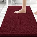 Smiry Bathroom Rugs 30X20, Luxury Chenille Extra Soft Absorbent Bath Mat