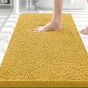 Smiry Bathroom Rugs 30X20, Luxury Chenille Extra Soft Absorbent Bath Mat