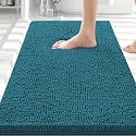 Smiry Bathroom Rugs 30X20, Luxury Chenille Extra Soft Absorbent Bath Mat