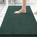 Smiry Bathroom Rugs 30X20, Luxury Chenille Extra Soft Absorbent Bath Mat
