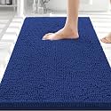Smiry Bathroom Rugs 30X20, Luxury Chenille Extra Soft Absorbent Bath Mat