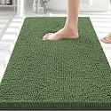 Smiry Bathroom Rugs 30X20, Luxury Chenille Extra Soft Absorbent Bath Mat