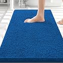 Smiry Bathroom Rugs 30X20, Luxury Chenille Extra Soft Absorbent Bath Mat