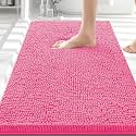 Smiry Bathroom Rugs 30X20, Luxury Chenille Extra Soft Absorbent Bath Mat