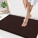 Smiry Bathroom Rugs 32X20, Luxury Chenille Extra Soft Absorbent Bath Mat