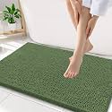 Smiry Bathroom Rugs 34X21, Luxury Chenille Extra Soft Absorbent Bath Mat