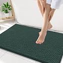 Smiry Bathroom Rugs 34X21, Luxury Chenille Extra Soft Absorbent Bath Mat