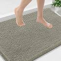 Smiry Bathroom Rugs 36X24, Luxury Chenille Extra Soft Absorbent Bath Mat