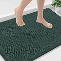 Smiry Bathroom Rugs 36X24, Luxury Chenille Extra Soft Absorbent Bath Mat