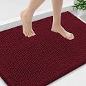 Smiry Bathroom Rugs 36X24, Luxury Chenille Extra Soft Absorbent Bath Mat