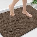 Smiry Bathroom Rugs 36X24, Luxury Chenille Extra Soft Absorbent Bath Mat
