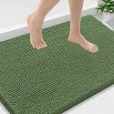 Smiry Bathroom Rugs 36X24, Luxury Chenille Extra Soft Absorbent Bath Mat