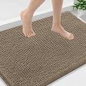 Smiry Bathroom Rugs 36X24, Luxury Chenille Extra Soft Absorbent Bath Mat