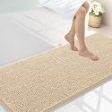 Smiry Bathroom Rugs 40X24, Luxury Chenille Extra Soft Absorbent Bath Mat