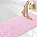 Smiry Bathroom Rugs 44X24, Luxury Chenille Extra Soft Absorbent Bath Mat