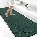 Smiry Bathroom Rugs 47X24, Luxury Chenille Extra Soft Absorbent Bath Mat