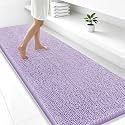 Smiry Bathroom Rugs 47X24, Luxury Chenille Extra Soft Absorbent Bath Mat