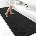 Smiry Bathroom Rugs 47X24, Luxury Chenille Extra Soft Absorbent Bath Mat