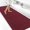Smiry Bathroom Rugs 47X24, Luxury Chenille Extra Soft Absorbent Bath Mat