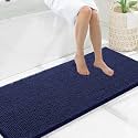Smiry Bathroom Rugs 59X20, Luxury Chenille Extra Soft Absorbent Bath Mat