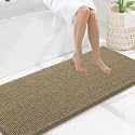 Smiry Bathroom Rugs 59X20, Luxury Chenille Extra Soft Absorbent Bath Mat