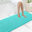Smiry Bathroom Rugs 59X20, Luxury Chenille Extra Soft Absorbent Bath Mat