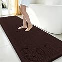 Smiry Bathroom Rugs 59X24, Luxury Chenille Extra Soft Absorbent Bath Mat