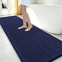 Smiry Bathroom Rugs 59X24, Luxury Chenille Extra Soft Absorbent Bath Mat