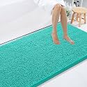 Smiry Bathroom Rugs 59X35, Luxury Chenille Extra Soft Absorbent Bath Mat