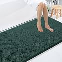 Smiry Bathroom Rugs 59X35, Luxury Chenille Extra Soft Absorbent Bath Mat