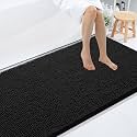 Smiry Bathroom Rugs 59X35, Luxury Chenille Extra Soft Absorbent Bath Mat