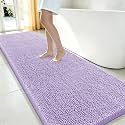 Smiry Bathroom Rugs 70X24, Luxury Chenille Extra Soft Absorbent Bath Mat