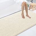 Smiry Bathroom Rugs 71X47, Luxury Chenille Extra Soft Absorbent Bath Mat