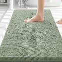 Smiry Bathroom Rugs 30X20, Luxury Chenille Extra Soft Absorbent Bath Mat