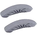 Smiry Office Computer Chair Armrest Covers, 2PCs Anti-dust Arm Rest Pad