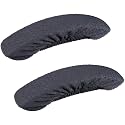Smiry Office Computer Chair Armrest Covers, 2PCs Anti-dust Arm Rest Pad
