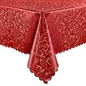 Smiry Rectangle Waterproof Heavy Duty Vinyl Tablecloths, 60 x 120 Inch