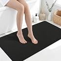 Smiry Ultra Thin Bath Mat 44x24, Non Slip Rubber Washable Bathroom Rugs