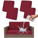 Smiry Waterproof Patio Cushion Covers, Stretch Outdoor Furniture Covers