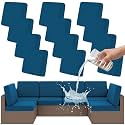 Smiry Waterproof Patio Cushion Covers, Stretch Outdoor Furniture Covers