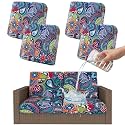 Smiry Waterproof Patio Cushion Covers, Stretch Outdoor Furniture Covers