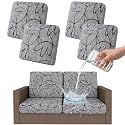 Smiry Waterproof Patio Cushion Covers, Stretch Outdoor Furniture Covers