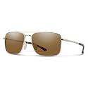 Smith Outcome Sunglasses, Gold/Polarized Brown, one Size