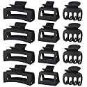 SMKSL 12 Pcs Hair Claw Clips for Women &amp; Girls 3 Styles Hair Accessories