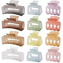 SMKSL 12 Pcs Hair Claw Clips for Women &amp; Girls 3 Styles Hair Accessories