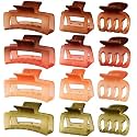 SMKSL 12 Pcs Hair Claw Clips for Women &amp; Girls 3 Styles Hair Accessories