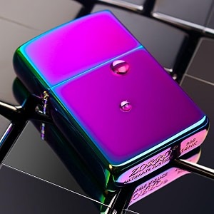 smoke king brass rainbow kerosene lighter zorro original classic vintage brass windproof sanding wheel pocket lighter  classic smoking gift for men fuel not included